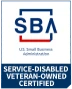SBA Service-Disabled Veteran-Owned Certified logo